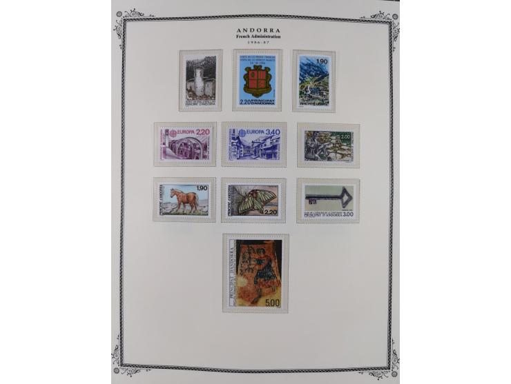 1973/2008, Collection mint on Scott Album leaves including S/S