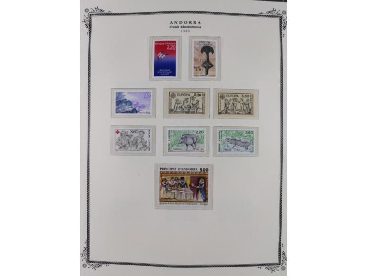 1973/2008, Collection mint on Scott Album leaves including S/S