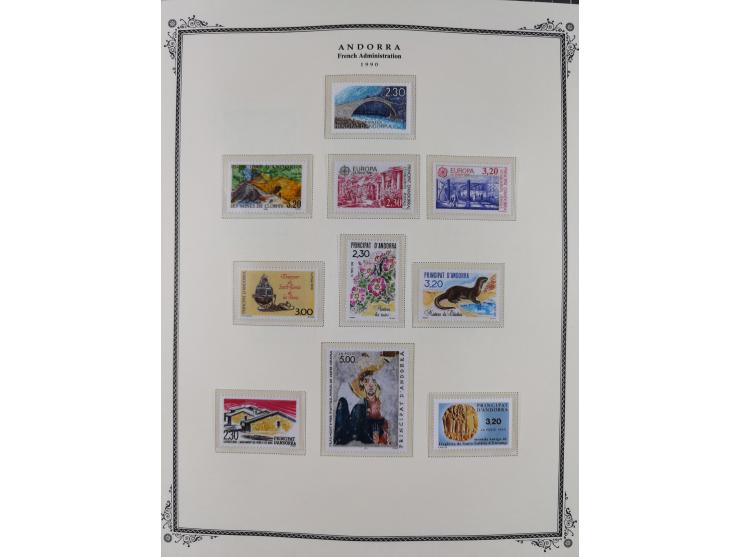 1973/2008, Collection mint on Scott Album leaves including S/S