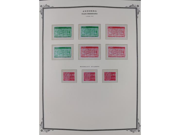 1973/2008, Collection mint on Scott Album leaves including S/S