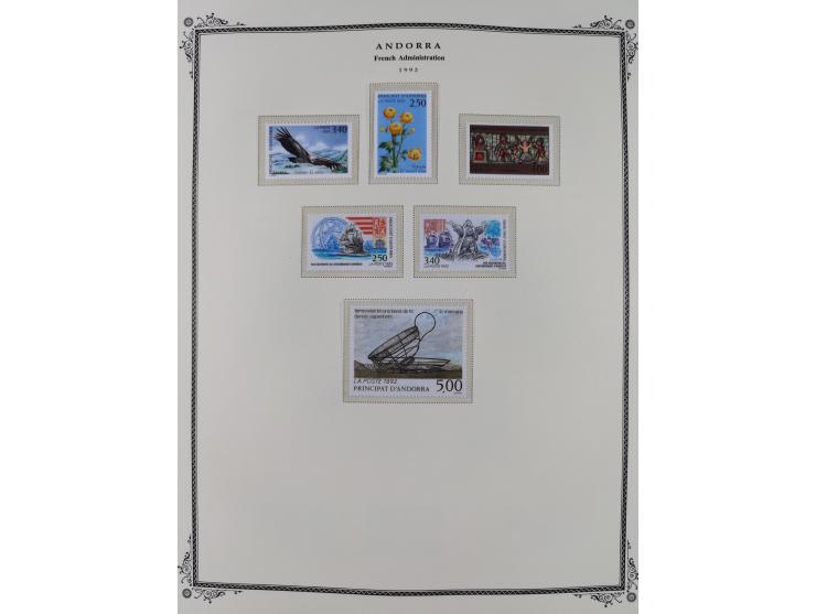 1973/2008, Collection mint on Scott Album leaves including S/S