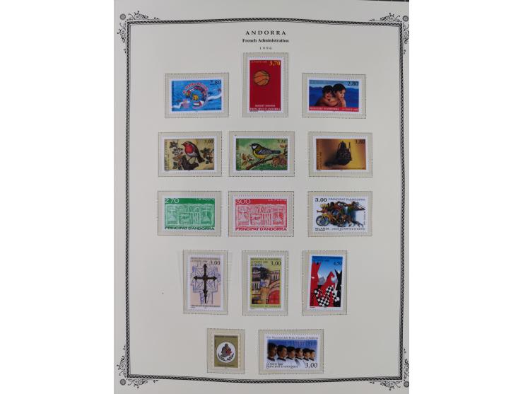 1973/2008, Collection mint on Scott Album leaves including S/S