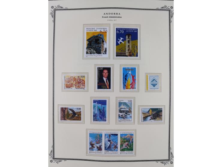 1973/2008, Collection mint on Scott Album leaves including S/S