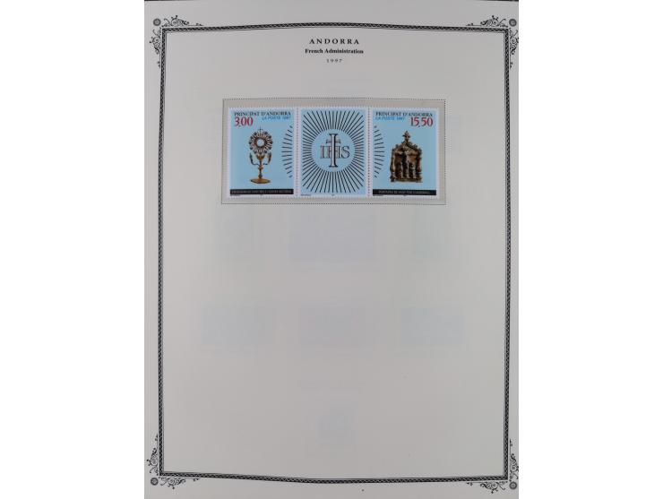 1973/2008, Collection mint on Scott Album leaves including S/S