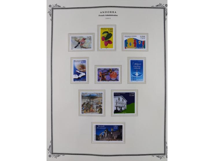 1973/2008, Collection mint on Scott Album leaves including S/S