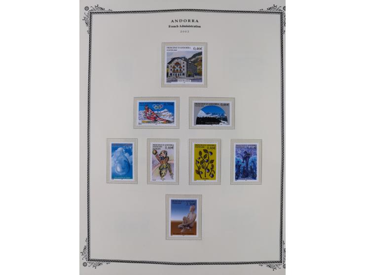 1973/2008, Collection mint on Scott Album leaves including S/S