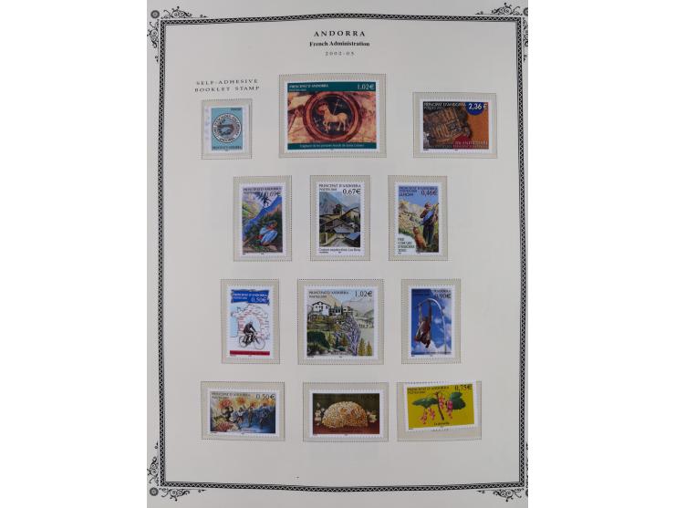 1973/2008, Collection mint on Scott Album leaves including S/S