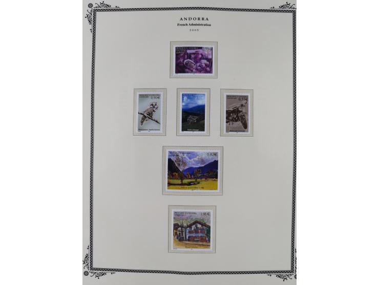 1973/2008, Collection mint on Scott Album leaves including S/S