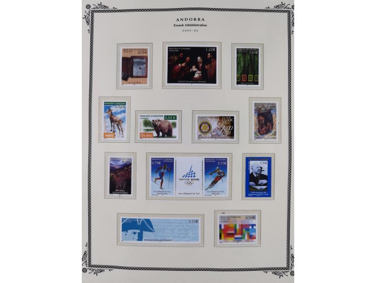 1973/2008, Collection mint on Scott Album leaves including S/S