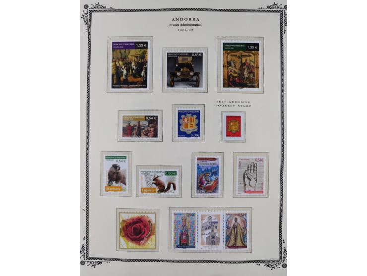 1973/2008, Collection mint on Scott Album leaves including S/S