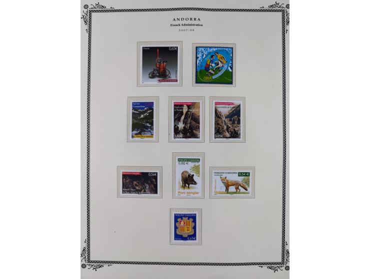 1973/2008, Collection mint on Scott Album leaves including S/S