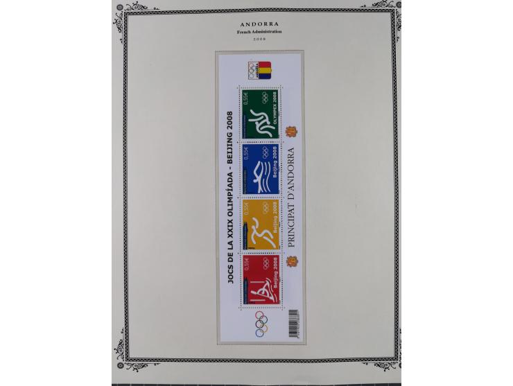 1973/2008, Collection mint on Scott Album leaves including S/S