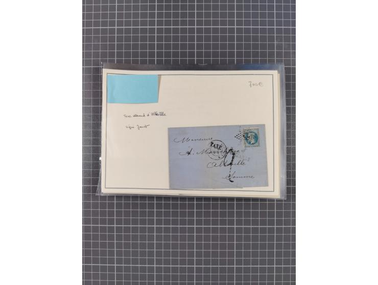 1870/72, reichhaltiger Bestand mit über 50 Briefen mit vielen besseren Einzel- und Mehrfachfrankaturen, Stempeln und weiteren