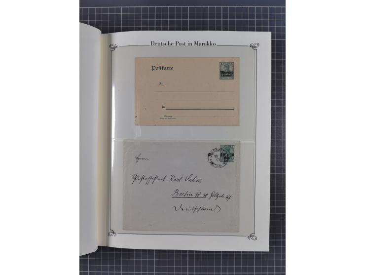 China-Togo, 2-bändige Sammlung in Sieger-Alben, dabei bessere postfrische Werte (u.a. Marianen 4 I), auch rund 40 ungebraucht