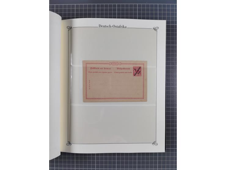 China-Togo, 2-bändige Sammlung in Sieger-Alben, dabei bessere postfrische Werte (u.a. Marianen 4 I), auch rund 40 ungebraucht