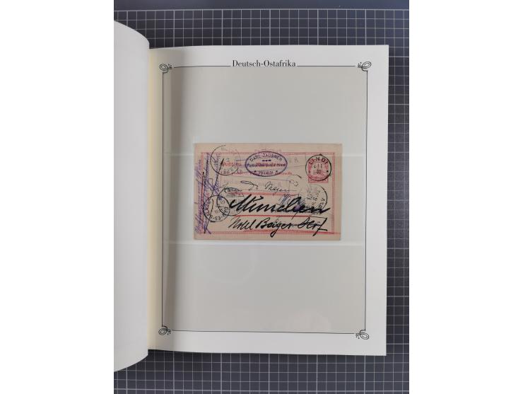 China-Togo, 2-bändige Sammlung in Sieger-Alben, dabei bessere postfrische Werte (u.a. Marianen 4 I), auch rund 40 ungebraucht