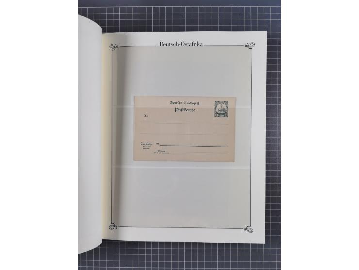 China-Togo, 2-bändige Sammlung in Sieger-Alben, dabei bessere postfrische Werte (u.a. Marianen 4 I), auch rund 40 ungebraucht