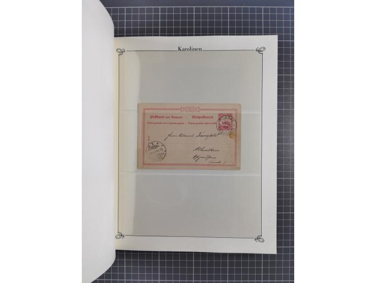 China-Togo, 2-bändige Sammlung in Sieger-Alben, dabei bessere postfrische Werte (u.a. Marianen 4 I), auch rund 40 ungebraucht