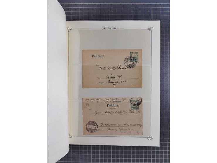 China-Togo, 2-bändige Sammlung in Sieger-Alben, dabei bessere postfrische Werte (u.a. Marianen 4 I), auch rund 40 ungebraucht