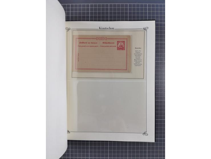 China-Togo, 2-bändige Sammlung in Sieger-Alben, dabei bessere postfrische Werte (u.a. Marianen 4 I), auch rund 40 ungebraucht