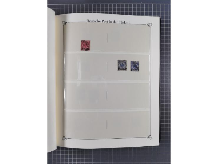 China-Togo, 2-bändige Sammlung in Sieger-Alben, dabei bessere postfrische Werte (u.a. Marianen 4 I), auch rund 40 ungebraucht