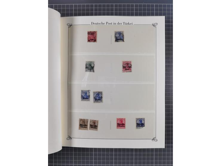 China-Togo, 2-bändige Sammlung in Sieger-Alben, dabei bessere postfrische Werte (u.a. Marianen 4 I), auch rund 40 ungebraucht