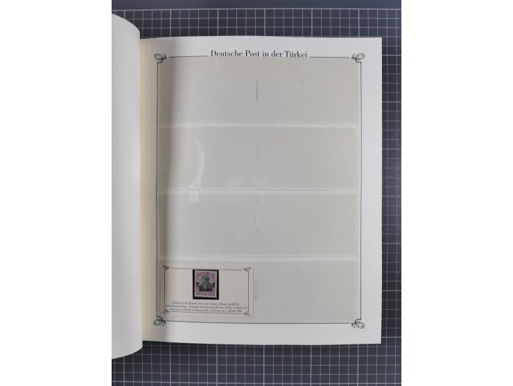 China-Togo, 2-bändige Sammlung in Sieger-Alben, dabei bessere postfrische Werte (u.a. Marianen 4 I), auch rund 40 ungebraucht