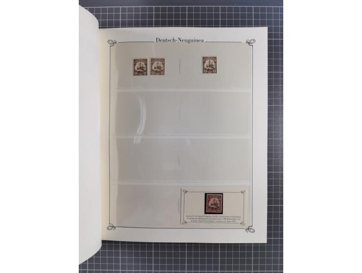 China-Togo, 2-bändige Sammlung in Sieger-Alben, dabei bessere postfrische Werte (u.a. Marianen 4 I), auch rund 40 ungebraucht