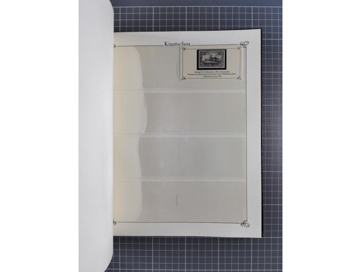 China-Togo, 2-bändige Sammlung in Sieger-Alben, dabei bessere postfrische Werte (u.a. Marianen 4 I), auch rund 40 ungebraucht