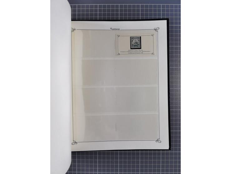 China-Togo, 2-bändige Sammlung in Sieger-Alben, dabei bessere postfrische Werte (u.a. Marianen 4 I), auch rund 40 ungebraucht