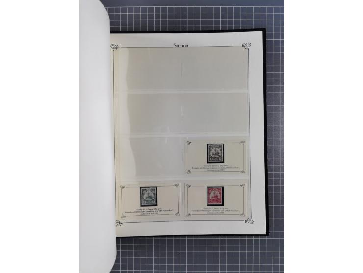 China-Togo, 2-bändige Sammlung in Sieger-Alben, dabei bessere postfrische Werte (u.a. Marianen 4 I), auch rund 40 ungebraucht