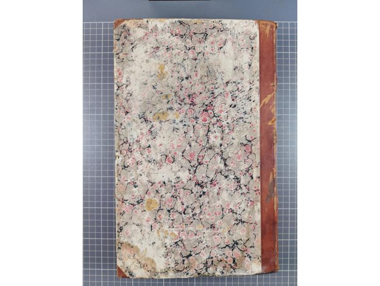 1870/71, Kassenbuch der Gemeinde Salz im Westerwald, darin eingebunden Quittungen, einige Briefe, Postscheine, etc.