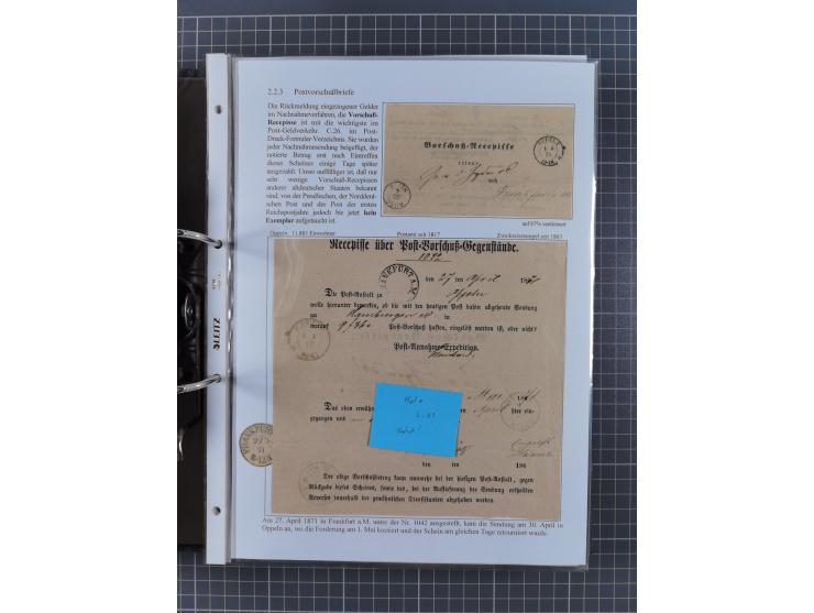 1868/71, 'Die Norddeutsche Post in Schlesien', Ausstellungssammlung mit rund 160 Belegen, dabei viele Besonderheiten, Ersttag