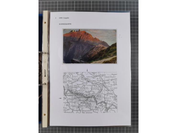 1868/71, 'Die Norddeutsche Post in Schlesien', Ausstellungssammlung mit rund 160 Belegen, dabei viele Besonderheiten, Ersttag