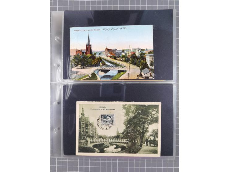 GLEIWITZ, rund 175 Karten, dabei 'Gruß aus', Lithos, Straßenansichten, etc.
