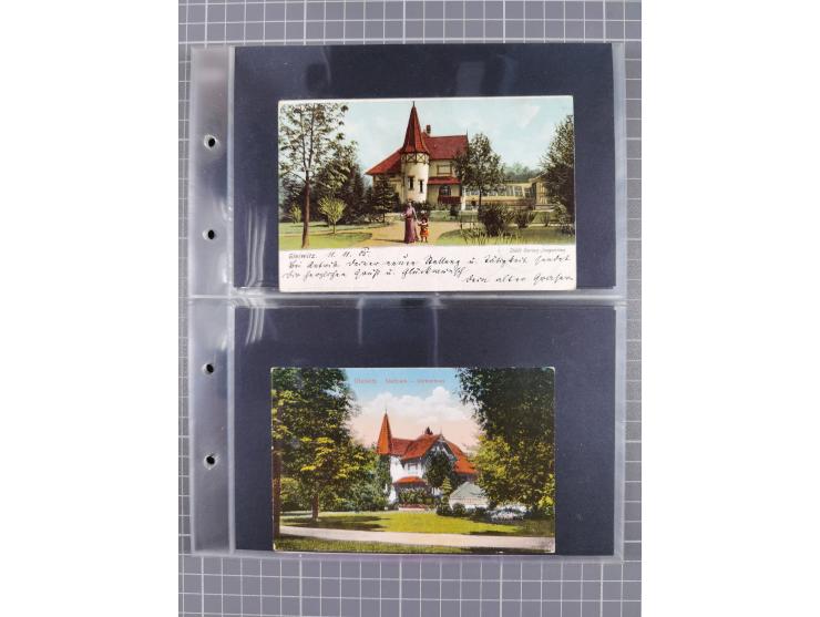 GLEIWITZ, rund 175 Karten, dabei 'Gruß aus', Lithos, Straßenansichten, etc.