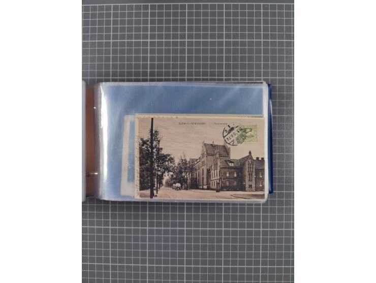 GLEIWITZ, rund 175 Karten, dabei 'Gruß aus', Lithos, Straßenansichten, etc.