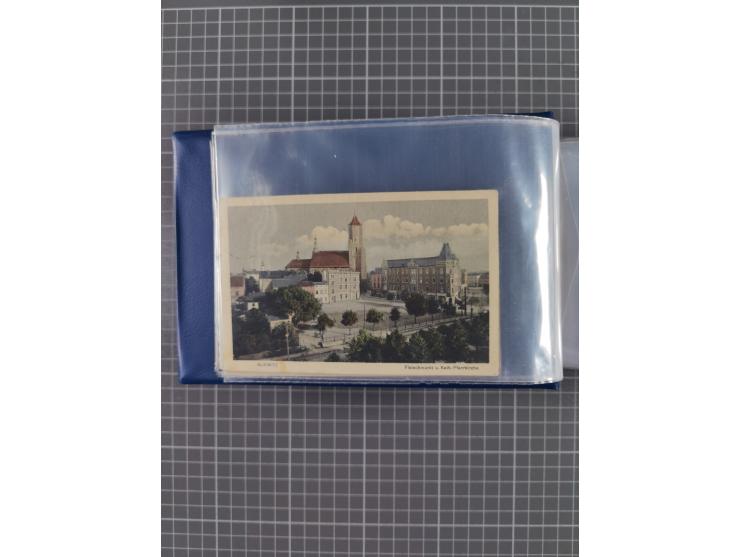 GLEIWITZ, rund 175 Karten, dabei 'Gruß aus', Lithos, Straßenansichten, etc.