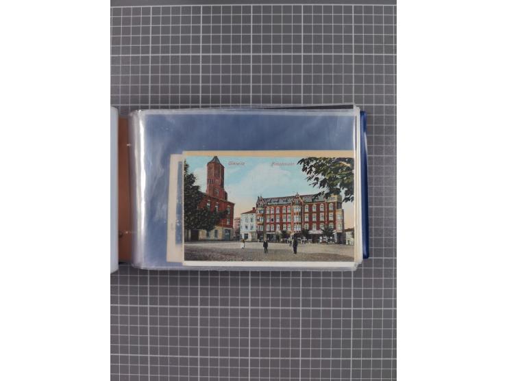 GLEIWITZ, rund 175 Karten, dabei 'Gruß aus', Lithos, Straßenansichten, etc.