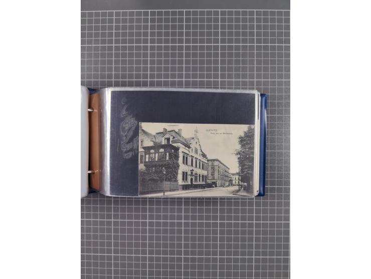 GLEIWITZ, rund 175 Karten, dabei 'Gruß aus', Lithos, Straßenansichten, etc.