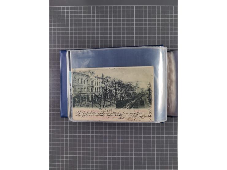 GLEIWITZ, rund 175 Karten, dabei 'Gruß aus', Lithos, Straßenansichten, etc.