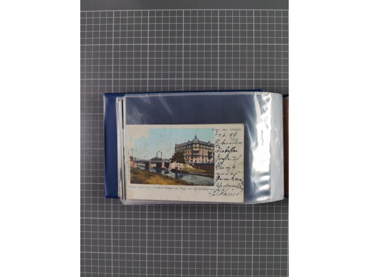 GLEIWITZ, rund 175 Karten, dabei 'Gruß aus', Lithos, Straßenansichten, etc.