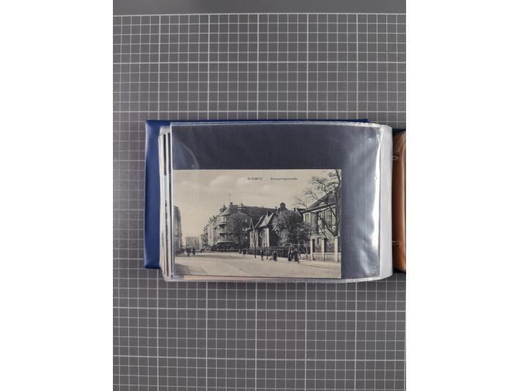 GLEIWITZ, rund 175 Karten, dabei 'Gruß aus', Lithos, Straßenansichten, etc.