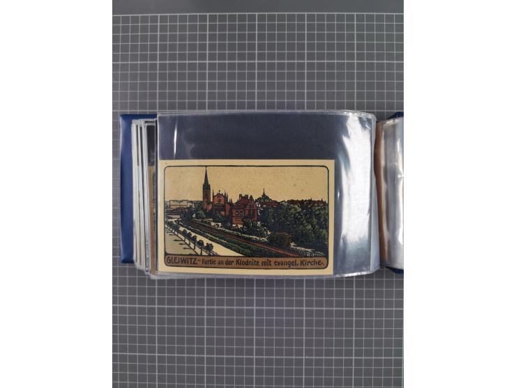 GLEIWITZ, rund 175 Karten, dabei 'Gruß aus', Lithos, Straßenansichten, etc.