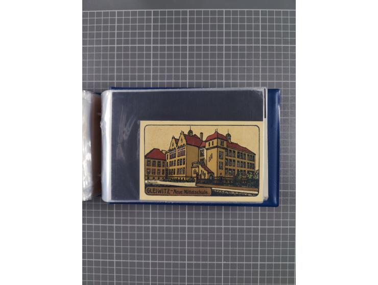 GLEIWITZ, rund 175 Karten, dabei 'Gruß aus', Lithos, Straßenansichten, etc.