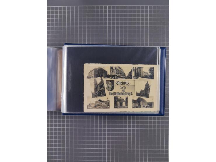 GLEIWITZ, rund 175 Karten, dabei 'Gruß aus', Lithos, Straßenansichten, etc.