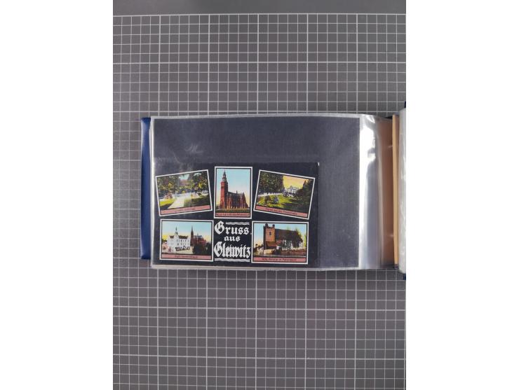 GLEIWITZ, rund 175 Karten, dabei 'Gruß aus', Lithos, Straßenansichten, etc.