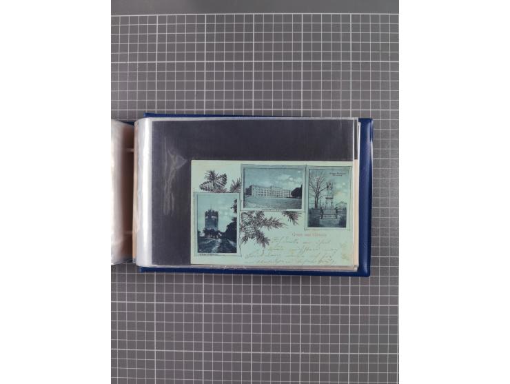 GLEIWITZ, rund 175 Karten, dabei 'Gruß aus', Lithos, Straßenansichten, etc.