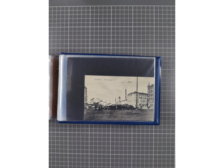 GLEIWITZ, rund 175 Karten, dabei 'Gruß aus', Lithos, Straßenansichten, etc.