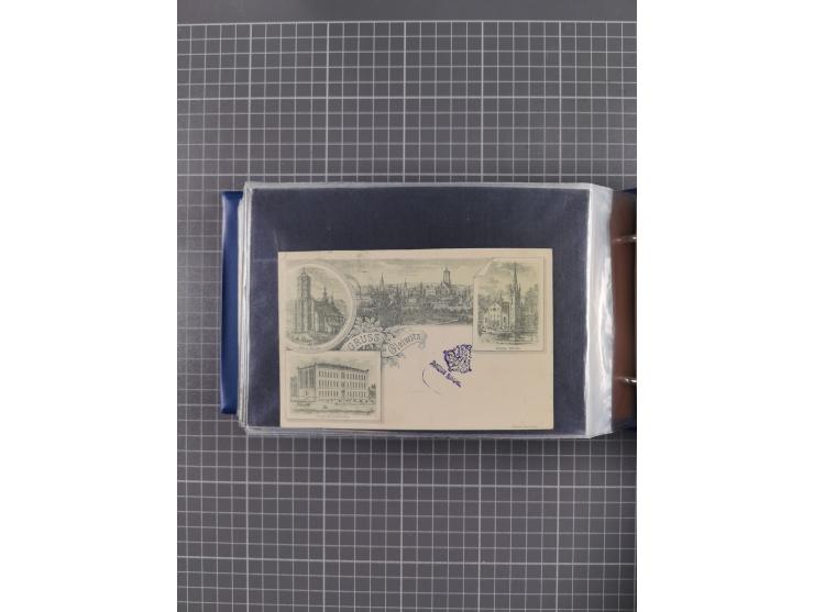 GLEIWITZ, rund 175 Karten, dabei 'Gruß aus', Lithos, Straßenansichten, etc.